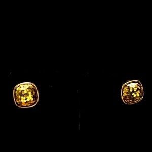 Vintage Roman Metallic Post Earrings